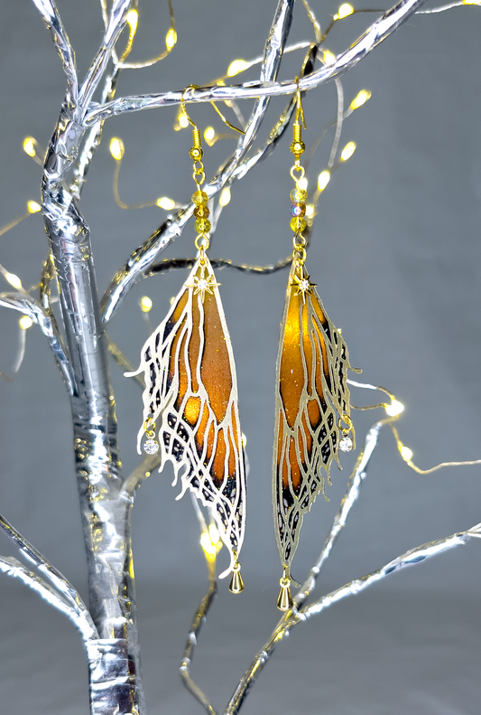 Cassiopeia Fairy Wing Earrings