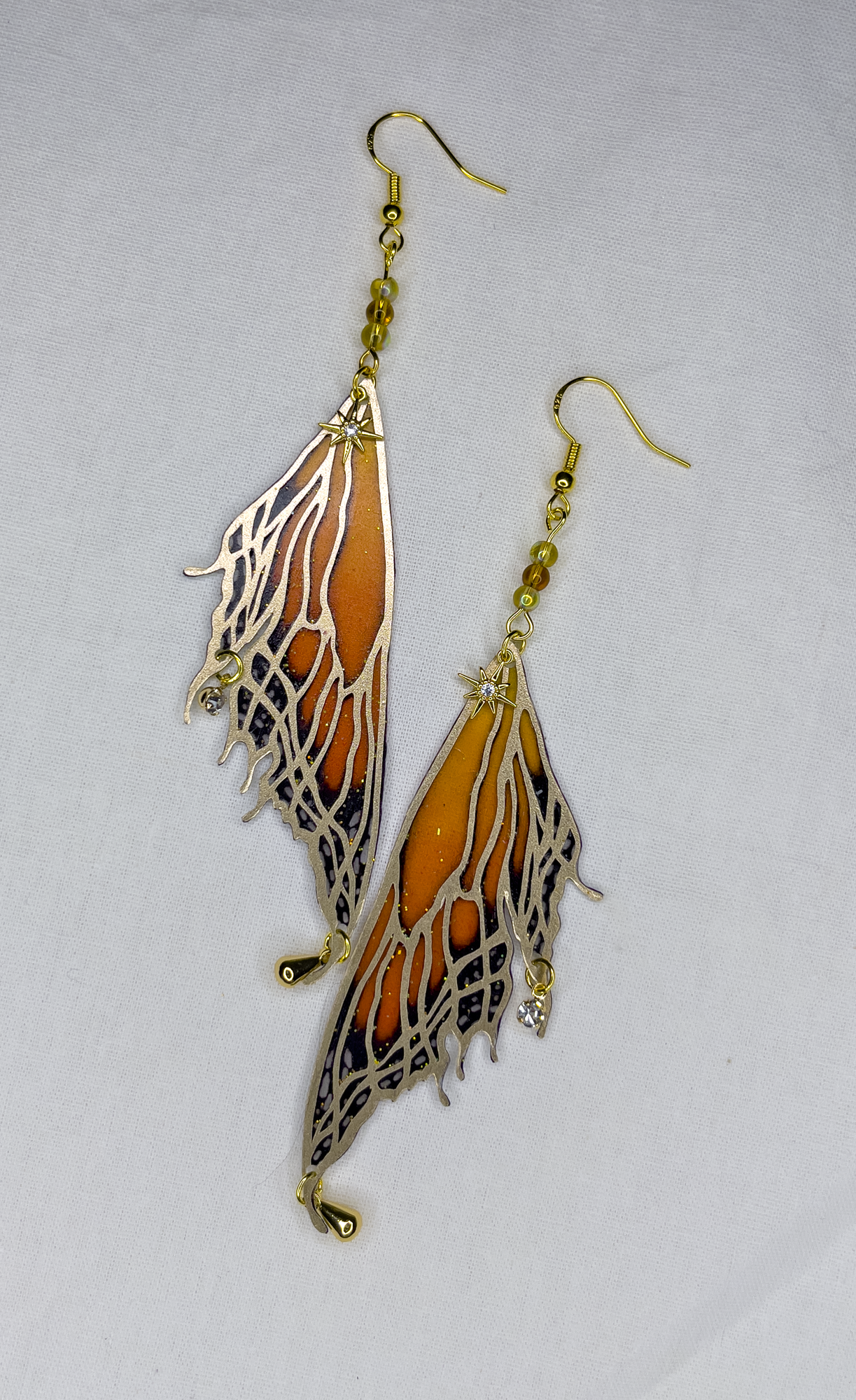 Cassiopeia Fairy Wing Earrings