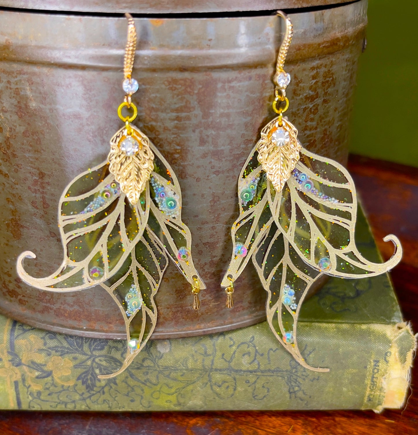 Frond Earrings