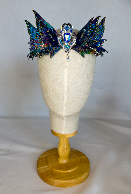 Crownbound: Rowan (Blue Butterfly Detail)