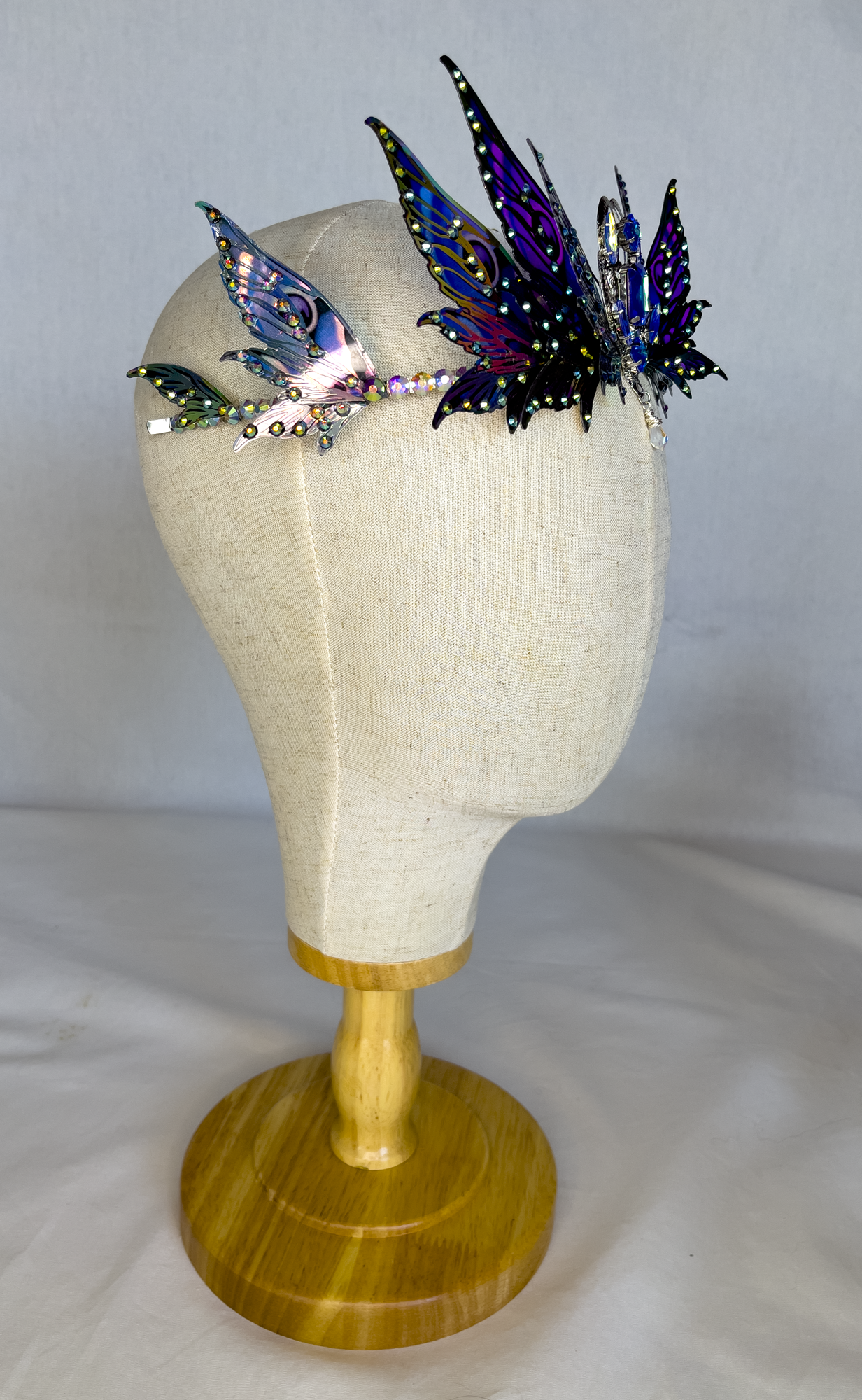 Crownbound: Rowan (Blue Butterfly Detail)