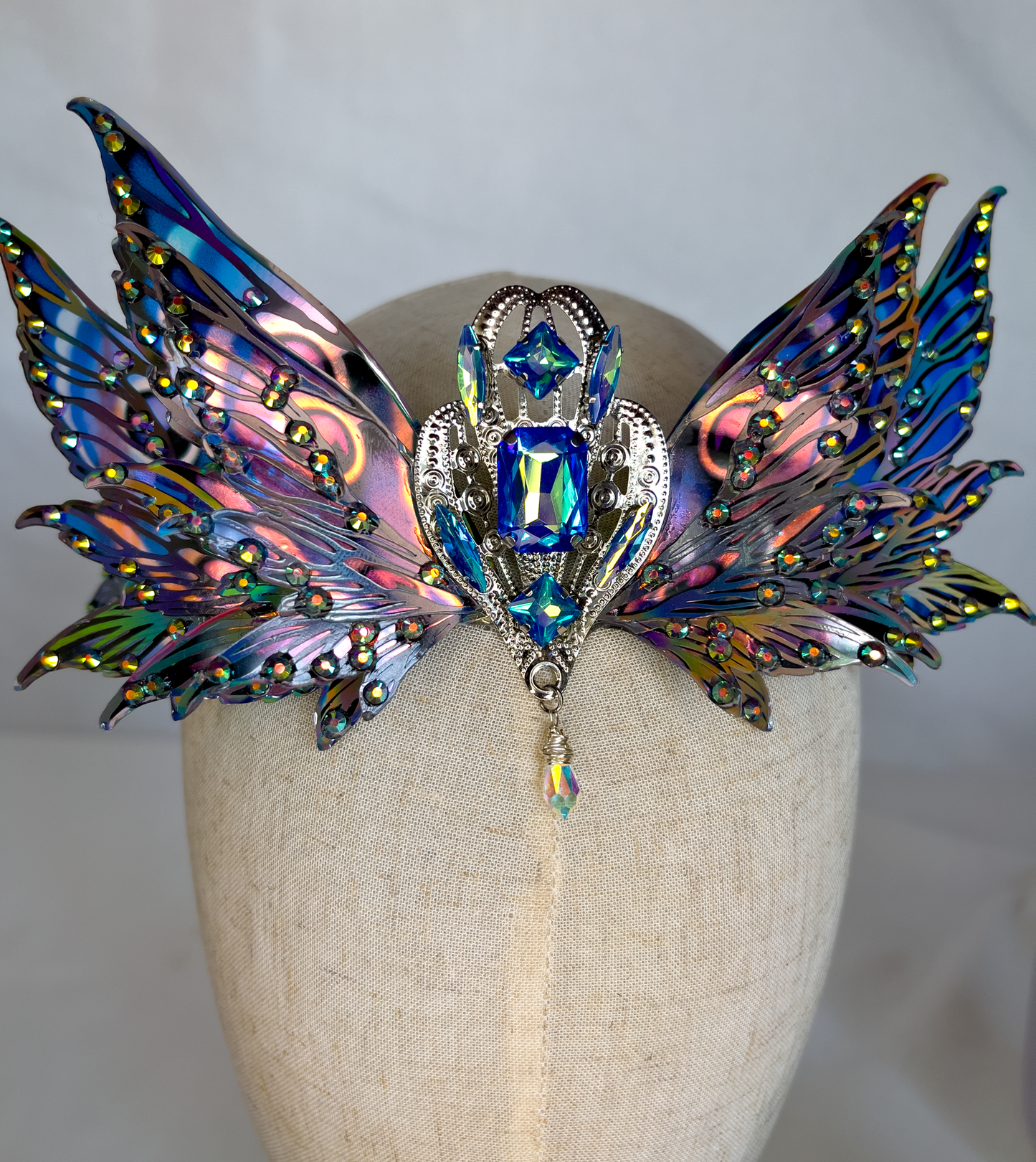 Crownbound: Rowan (Blue Butterfly Detail)