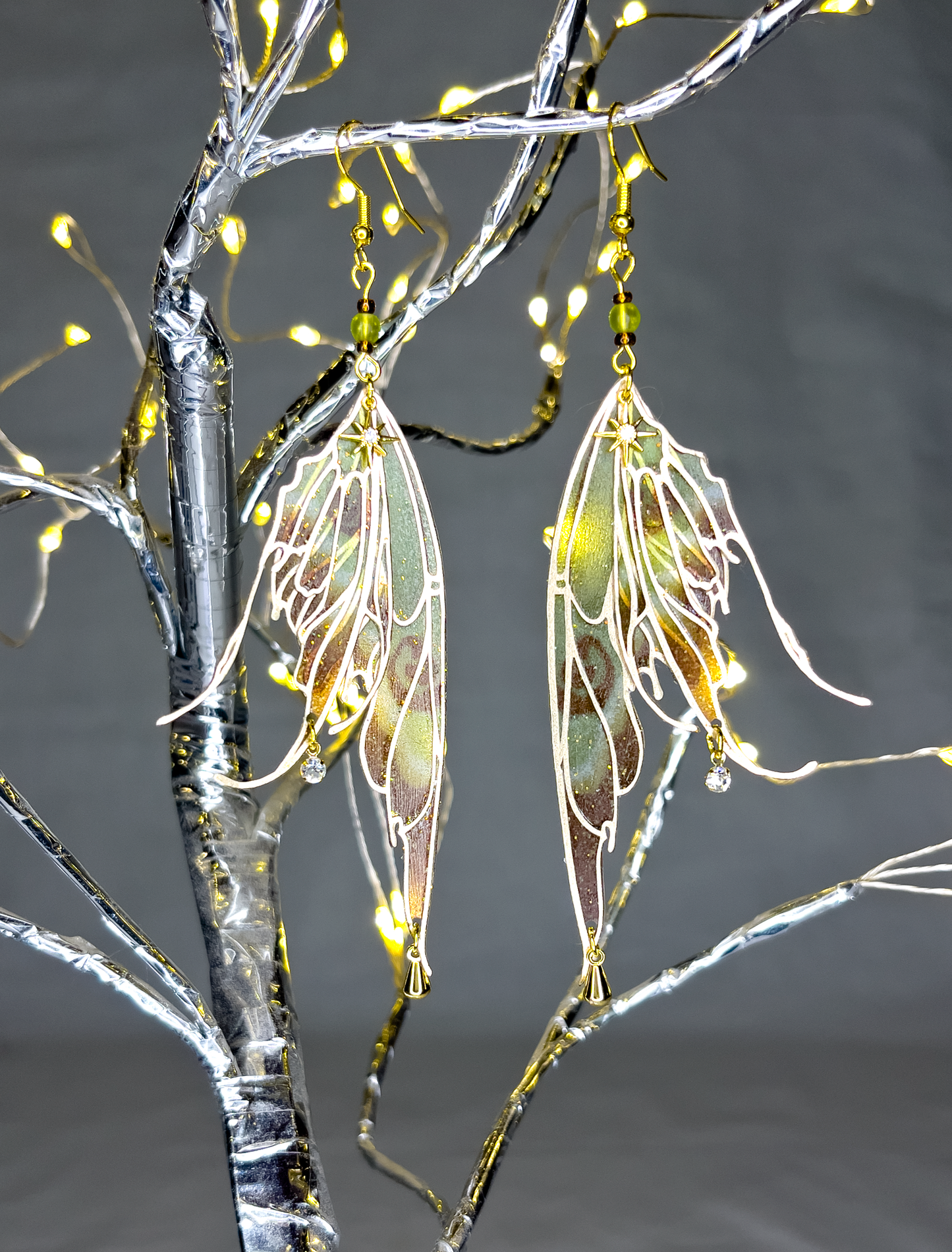 Scarlett Fairy Wing Earrings