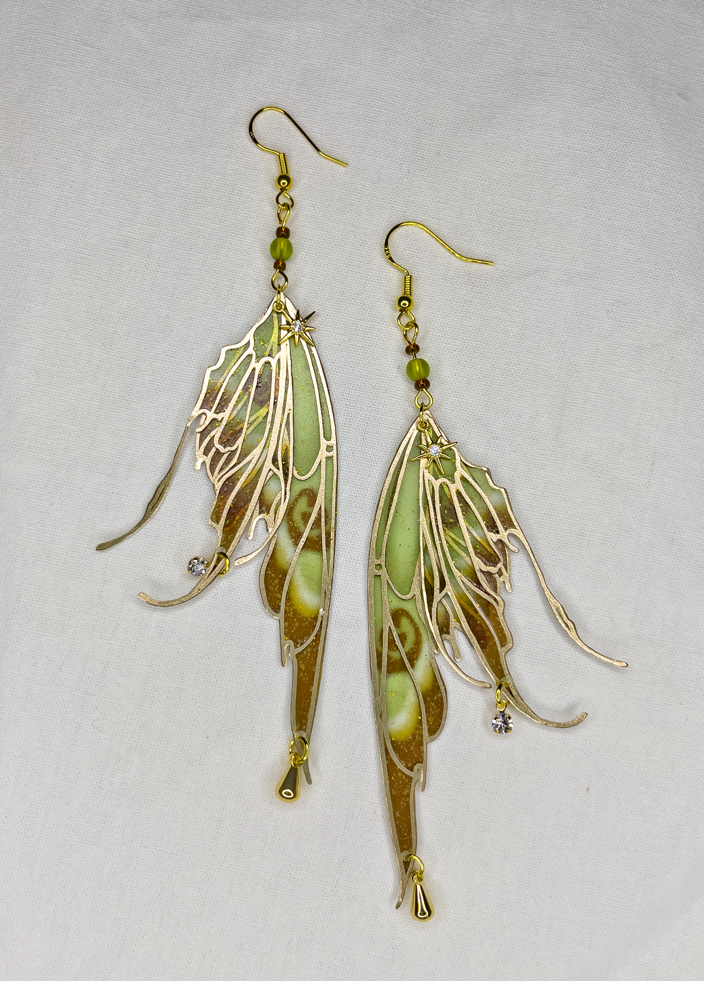 Scarlett Fairy Wing Earrings