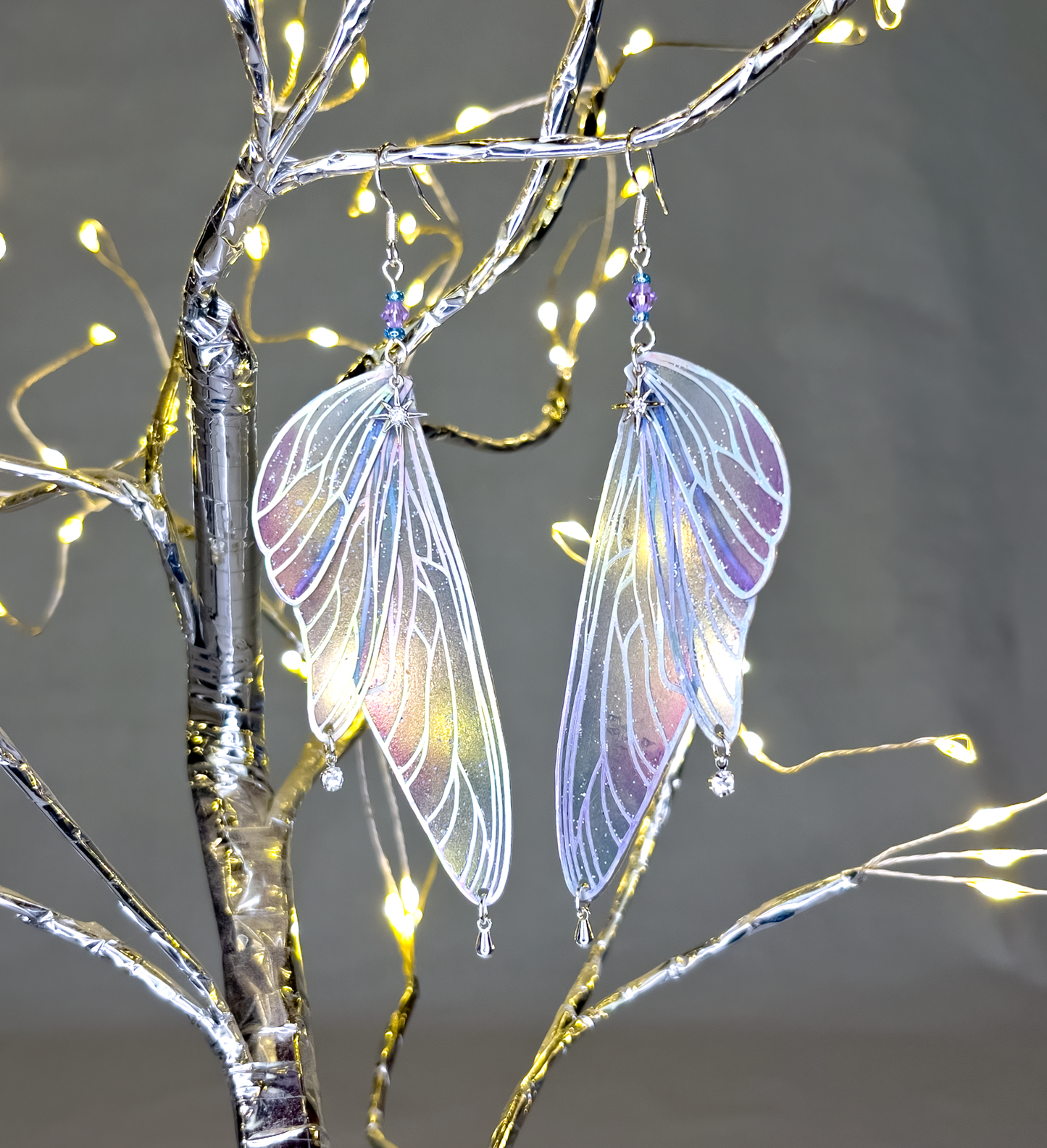 Sylphine Fairy Wing Earrings
