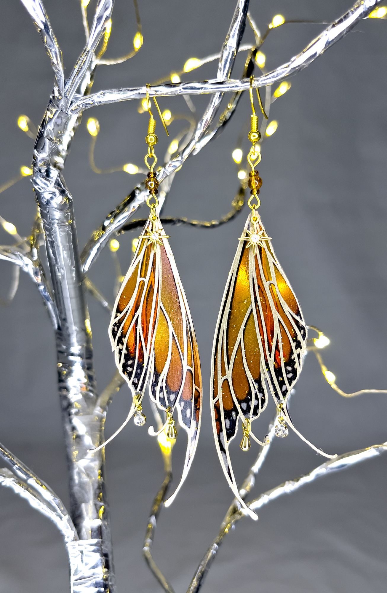 Verity Fairy Wing Earrings