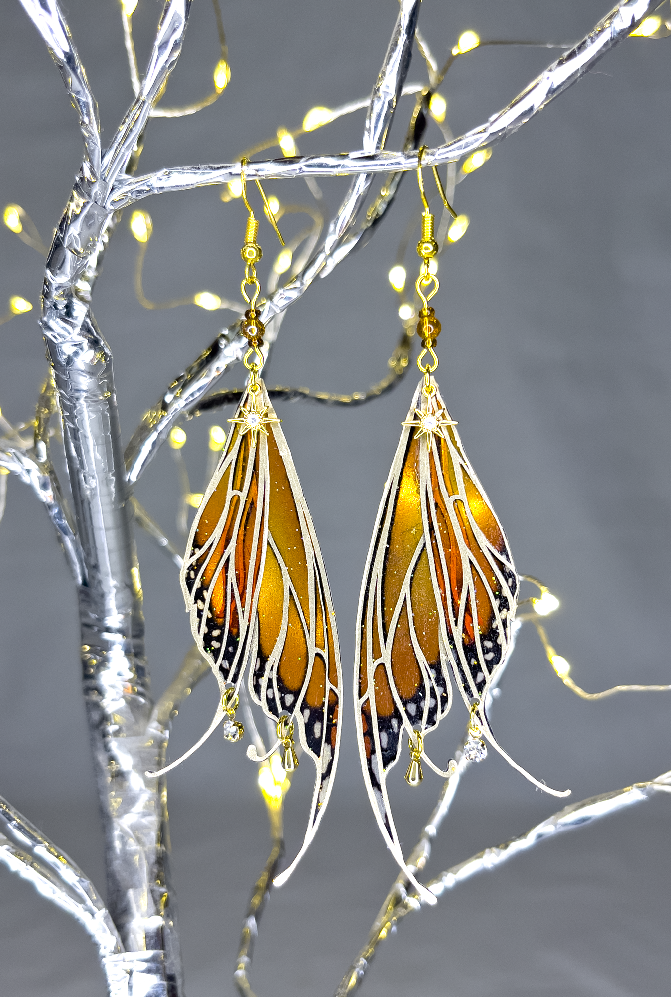 Verity Fairy Wing Earrings